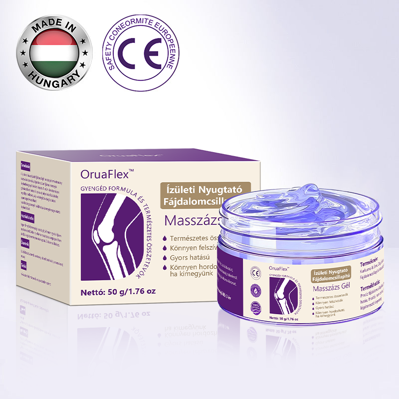 💜OruaFlex™ Kurkuma & Emu Olaj Ízületi Fájdalomcsillapító Masszázs Gél👨⚕️Az Ortopédiai Társaság (MOT) által jóváhagyva