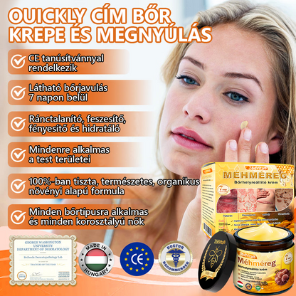 🌟 ZödVita® Méhméreg Bőr Helyreállító Krém 🔥Természetes Öregedésgátló, Feszesíti a Bőrt, Csökkenti a Ráncokat– 50ml