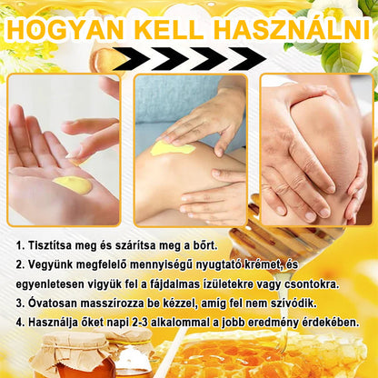 🐝🌟𝐈𝐳𝐮̈𝐥𝐞𝐭𝐢𝐕𝐢𝐭𝐚𝐥™ Méh Méreg Ízületi Regeneráló Krém - CE minősítést szerzett - Minden korosztály számára alkalmas