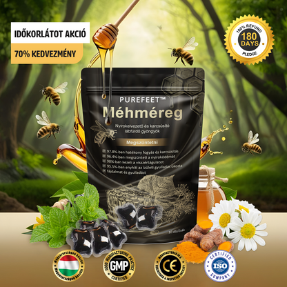 🏵️Purefeet™ Méhméreg Nyirokelvezető és karcsúsító lábfürdő gyöngyök -CE tanúsítvánnyal