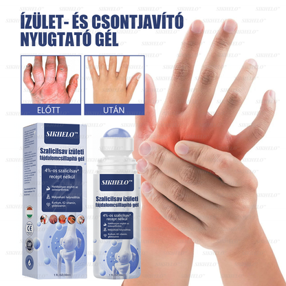 💠💧💠SIKHELO™ Szalicilsav ízületi fájdalomcsillapító gél -Az EFORT és az OGYÉI általi jóváhagyással - Minden korosztály számára alkalmas