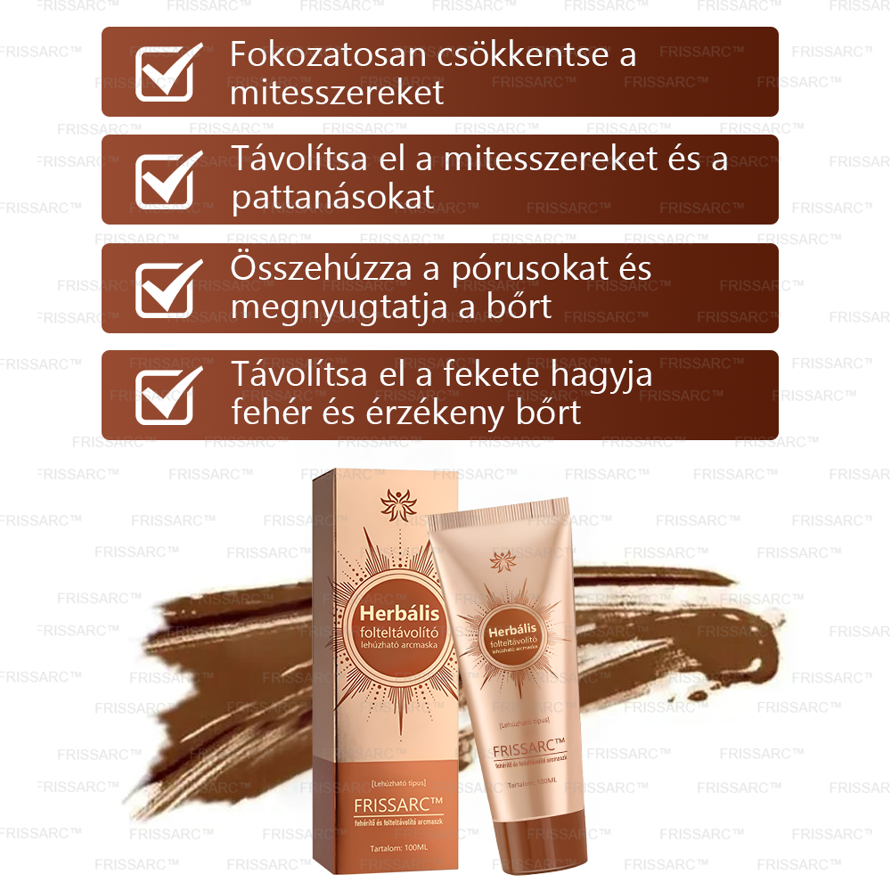 💟FRISSARC™ fehérítő és folteltávolító arcmaszk –👩‍⚕️Természetes összetevők tartósan eltüntetik a foltokat, szeplőket és napfoltokat.