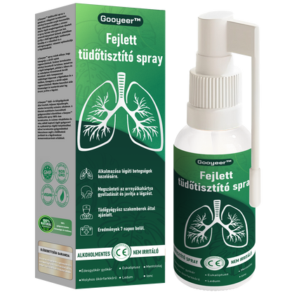 💚Gooyeer™ Fejlett Tüdőtisztító Spray - Tüdőspecialisták ajánlásával -CE tanúsítvánnyal rendelkezik