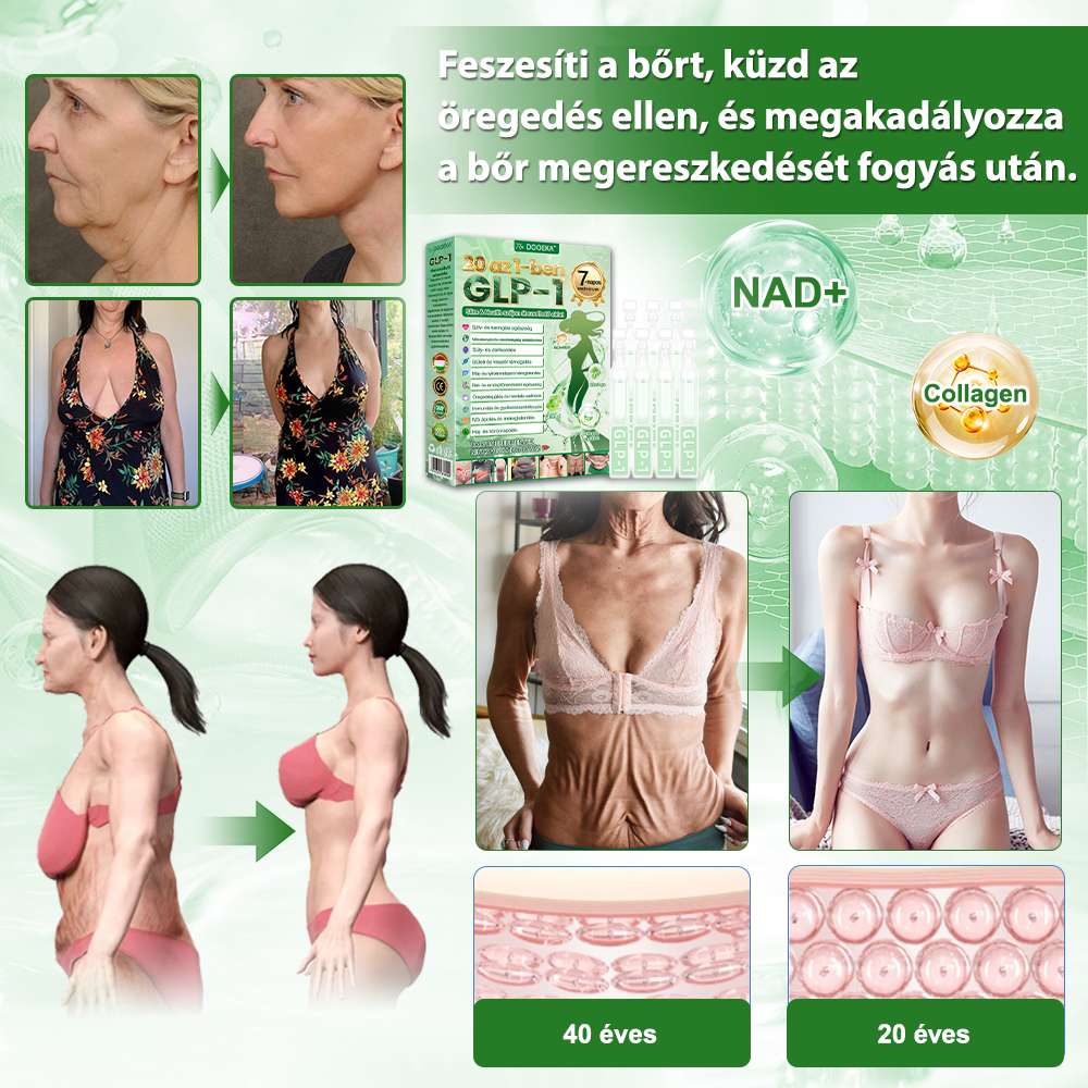 🍐DOOEKA® GLP-1 20-az-1 Slim & Health Orális Oldat – Egyszerű napi használat, látványos eredmény 7 nap alatt, 100 milliárd aktív probiotikummal ✅ testsúlykezelés, szív-, cukorbetegség-, bél- és női egészség, feszes bőr, energia.