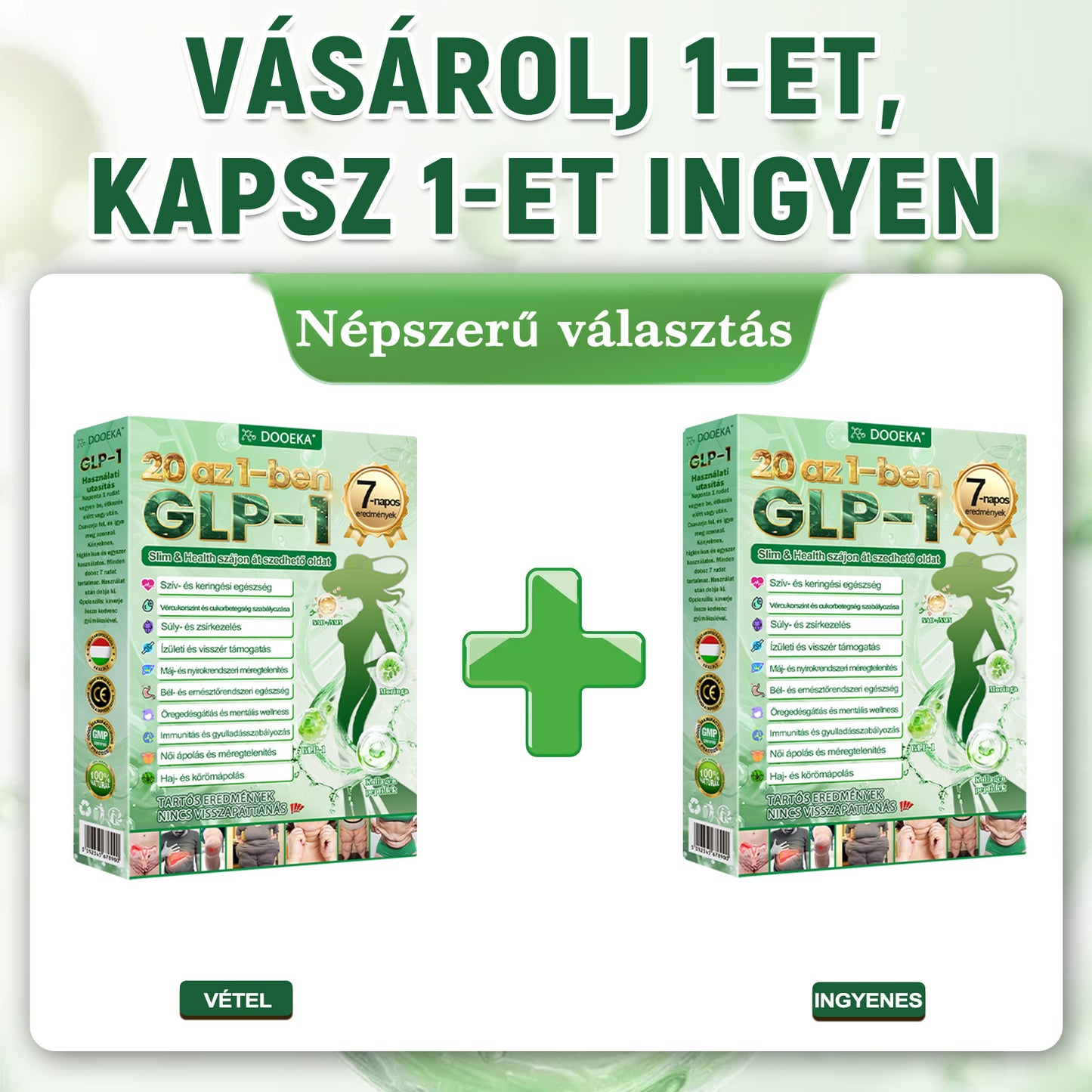 🍐DOOEKA® GLP-1 20-az-1 Slim & Health Orális Oldat – Egyszerű napi használat, látványos eredmény 7 nap alatt, 100 milliárd aktív probiotikummal ✅ testsúlykezelés, szív-, cukorbetegség-, bél- és női egészség, feszes bőr, energia.